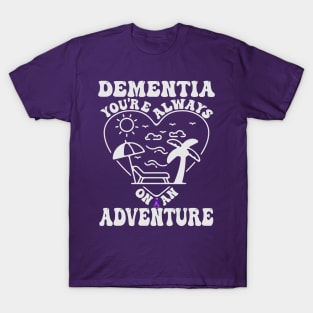 Dementia Awareness, on an adventure T-Shirt